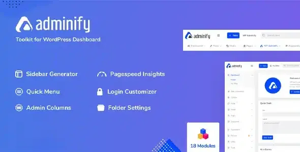 WP Adminify Dashboard Customizer