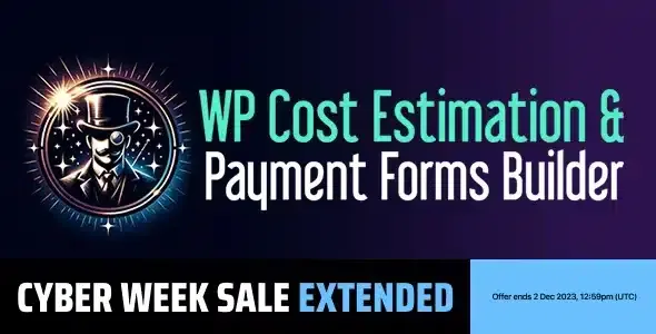 WP Cost Estimation & Payment Forms Builder