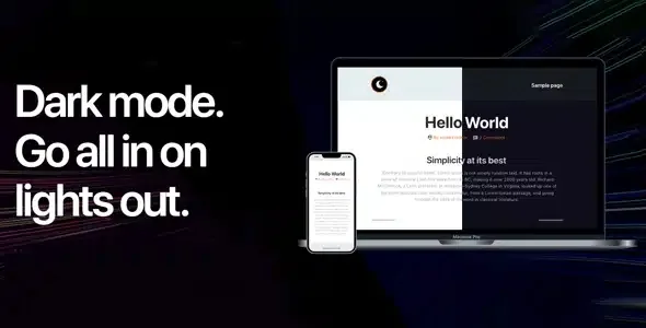 WP Dark Mode