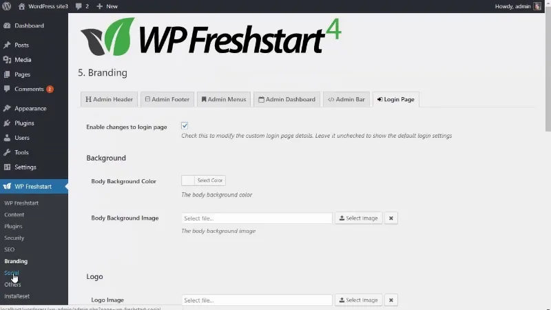 WP Freshstart 5 Pro