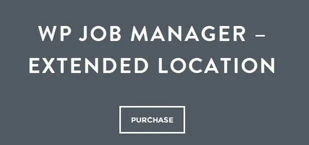 WP Job Manager Extended Location