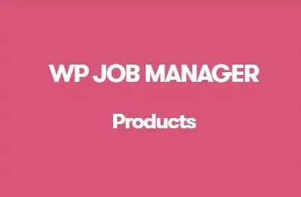 WP Job Manager Products