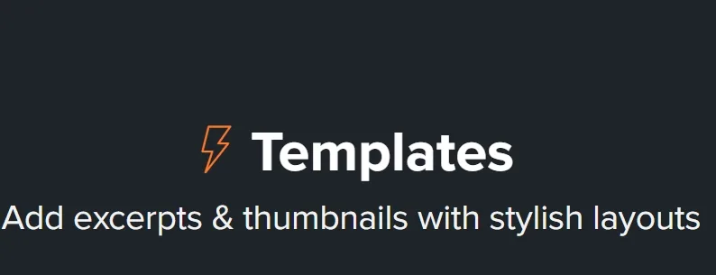 WP RSS Aggregator - Templates