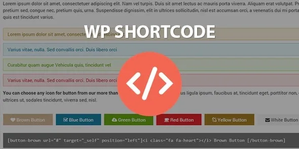 WP Shortcode Pro by MyThemeShop