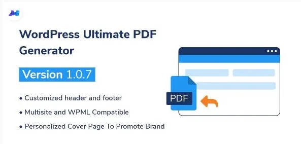 Wp Ultimate Pdf Generator