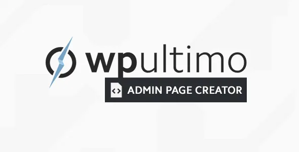 WP Ultimo Admin Page Creator Addon
