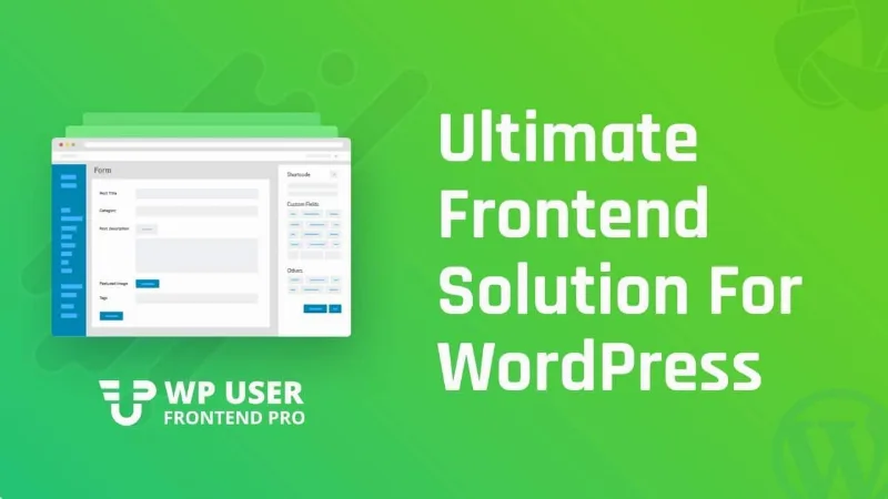 WP User Frontend Pro