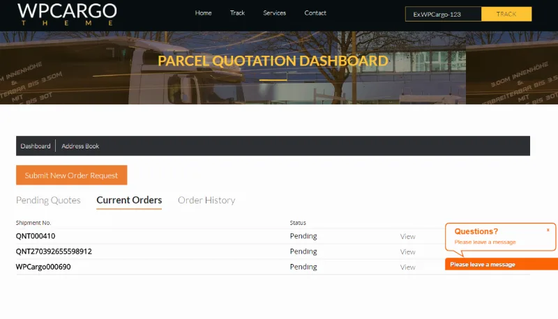WPCargo Parcel Quotation Add-ons