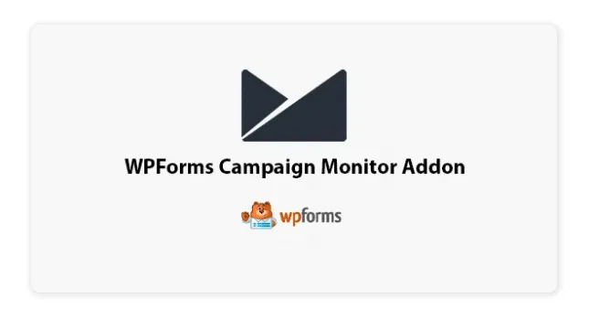 WPForms Campaign Monitor Addon