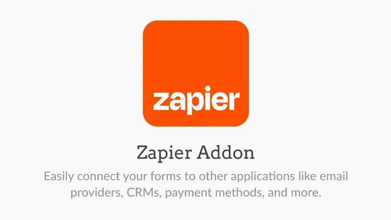 WPForms Zapier Addon