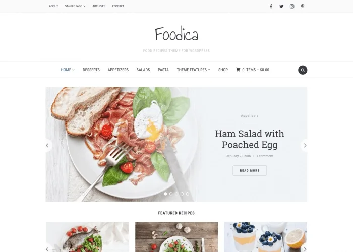 WPZOOM – Foodica
