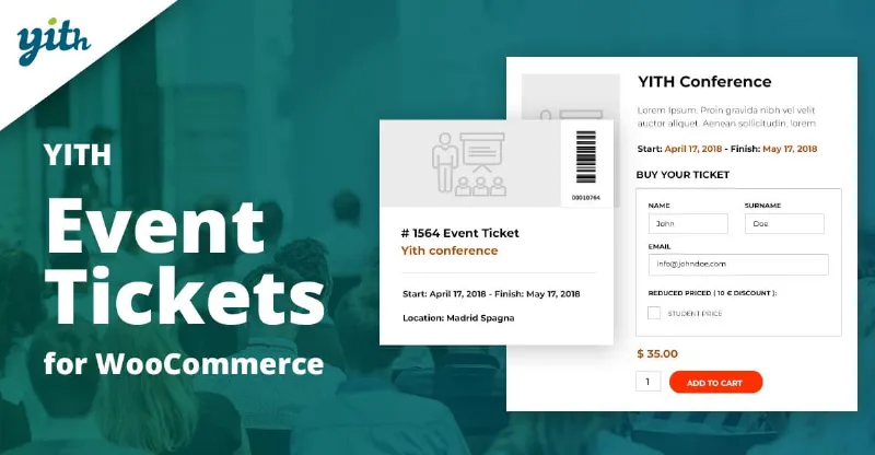 YITH Woocommerce Event Tickets Premium