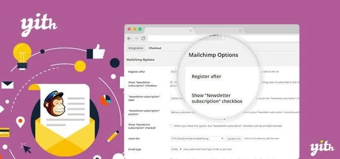 YITH Woocommerce MailChimp Premium