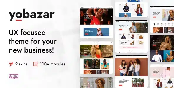 Yobazar Elementor Fashion Theme
