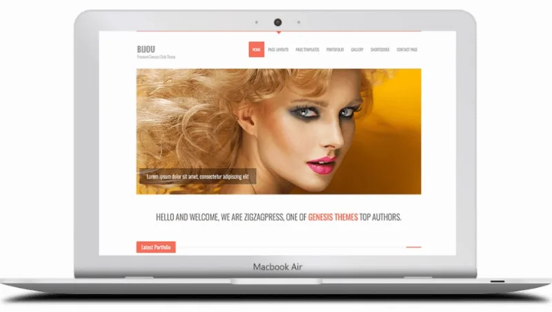 ZigZagPress Bijou WordPress Theme