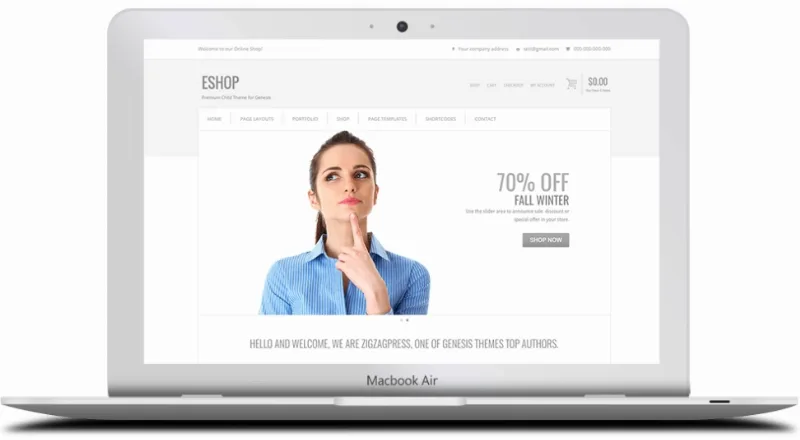 ZigZagPress Eshop WordPress Theme