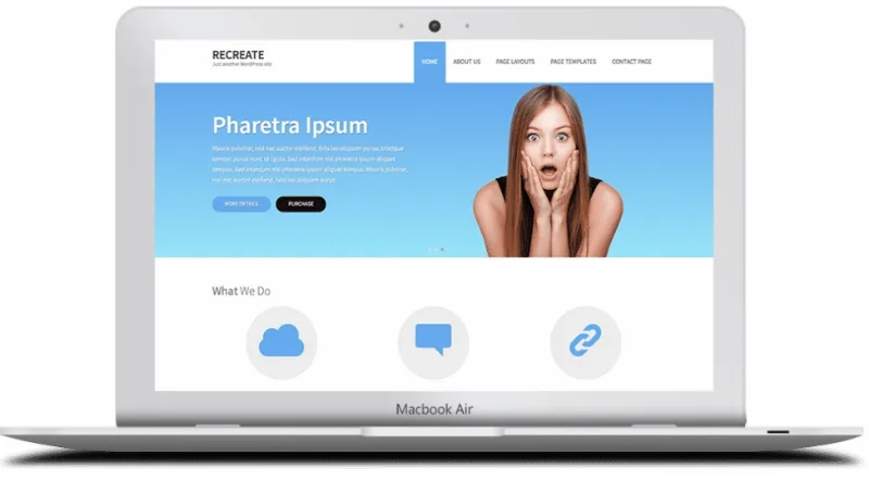 ZigZagPress Recreate WordPress Theme