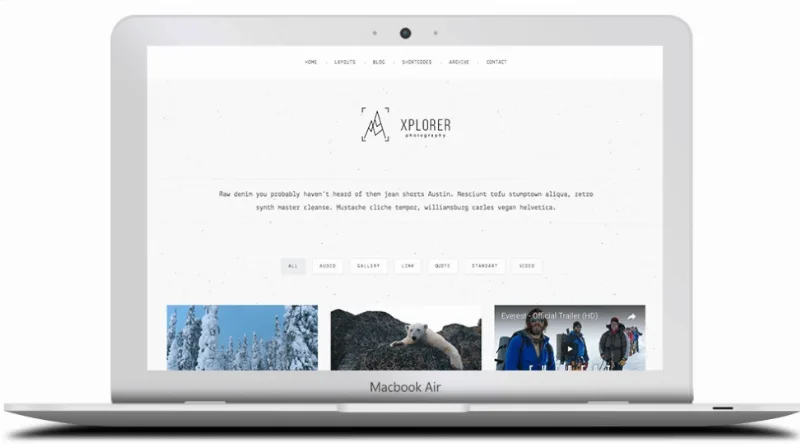 ZigZagPress Xplorer WordPress Theme