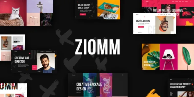 Ziomm – Creative Agency & Portfolio WordPress Theme