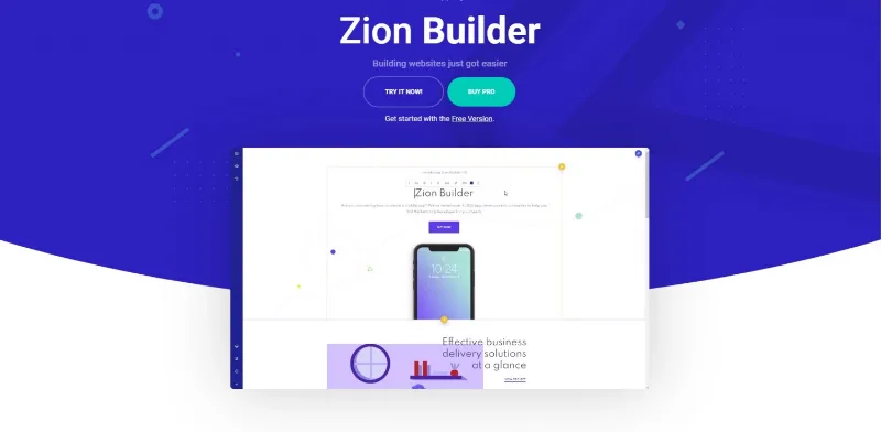 Zion Builder Pro