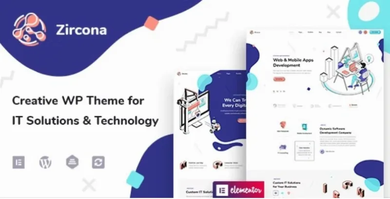 Zircona – IT Solutions & Technology WordPress Theme