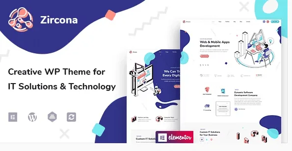 Zircona – IT Solutions & Technology WordPress Theme