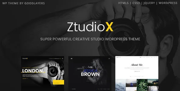Ztudio X – Photography WordPress