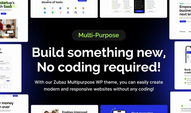 Zubaz – SaaS & Startup WordPress Theme